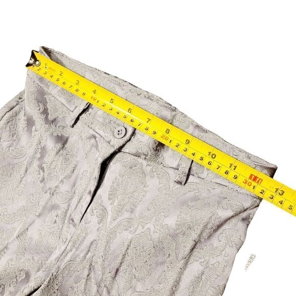 Brand New With Tag Suzy Shier Silver Dress Pants Size: 1, fit XS - Picture 7 of 8
